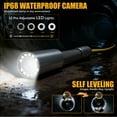 thumbnail image 3 of PowerWill Self-Leveling Sewer Inspection Camera, 9" HD Plumbing Camera with DVR, 164 ft Cable, 32GB, Meter Marker, 12 LED Lights, IP68, 3 of 8