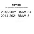 thumbnail image 2 of Genius Front Rear Coated Disc Brake Rotors Kit for Car BMW i3 i3s KG-101556, 2 of 9