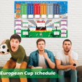thumbnail image 3 of Premium Confettis Euro Tournoi Wallchart 2024 / Suivez les Résultats et Sched, 3 of 9
