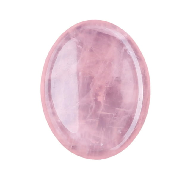 Piedra para el pulgar EZLIFE que alivia la ansiedad y los 7 chakras de cristal