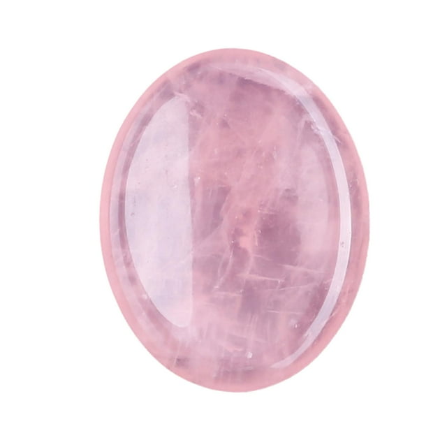 Natural Anxiety Relief Gem - Rainbow Chakra Worry Stone for Healing & Meditation