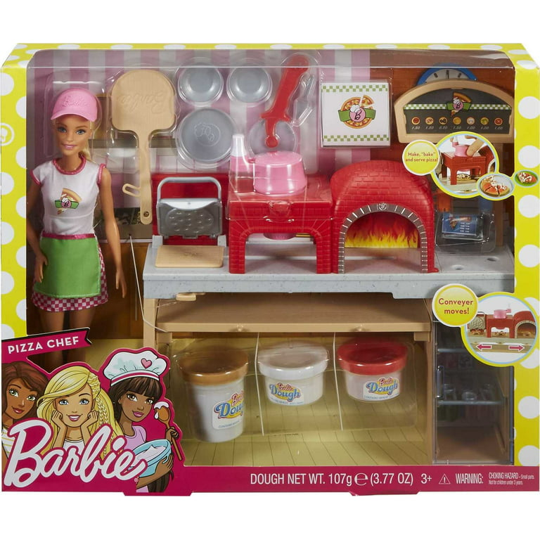 18-inch Doll Pizza Oven Playset