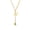 N, variant on Fashion Initial Letter Necklace For Women 26 Letter Drop Necklace Not Fade