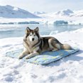 thumbnail image 2 of HJuyYuah Large Ice Silk Cooling Mat, Non-Slip Washable Pet Pad for Dogs Cats Hot Weather, 2 of 7