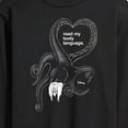 thumbnail image 3 of Disney Villains - Read My Body Language Ursula - Men's Long Sleeve T-Shirt, 3 of 5