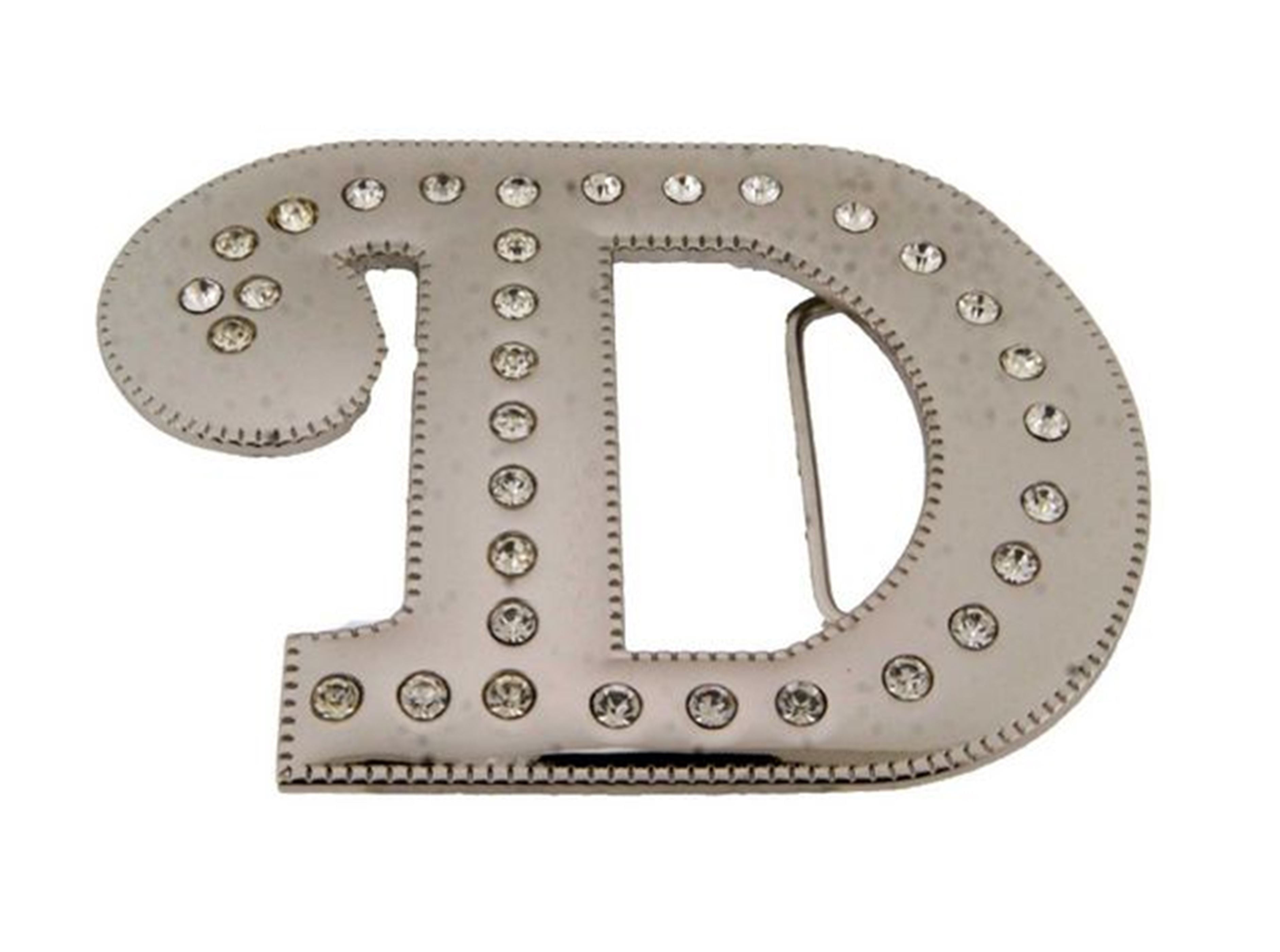 Generic Belt Buckles Big Initial D Letter Alphabet Belt Buckle
