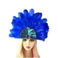 thumbnail image 1 of Sombreros de mujer para carnaval, accesorios de rol, flores desmontables, sombrero de moda, protector facial de poliéster para mujer, 1 of 3