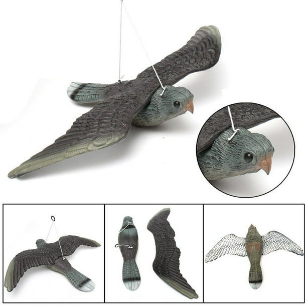 Flying Bird Decoy Hawk Pigeon Hard Decoy Home Garden Crop Plant Scarer Pest Hunting Shooting Decor Enticement Us Walmart Com Walmart Com