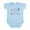 Sky Blue, variant on CafePress - Future Marathoner Infant Bodysuit - Baby Light Bodysuit, Size Newborn - 24 Months