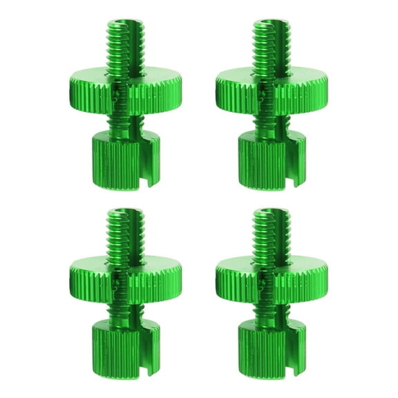 Unique Bargains 4 Pcs M8 Motorcycle Clutch Brake Cable Adjuster Screw Aluminum Alloy Brake Clutch Line Adjusting Bolt for Motorbike Scooter Dirt Bike Green