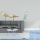 thumbnail image 2 of Figuras De Resina De Pájaros De Madera Y Damas Playeras Modernas, Esculturas Para Dormitorio, Escritorio, Entrada, Sala De Estar, Decoración De Mesa, Colección, 2 of 8