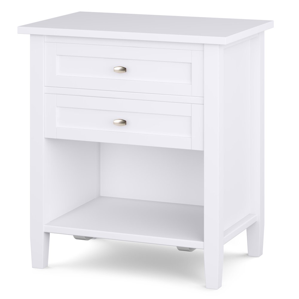 Brooklyn + Max Lexington Solid Wood 24 inch Wide Rustic Bedside