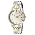 thumbnail image 1 of Seiko Men's SGEF91 White Dial Two Tone Stainless Steel Bracelet Watch, 1 of 1