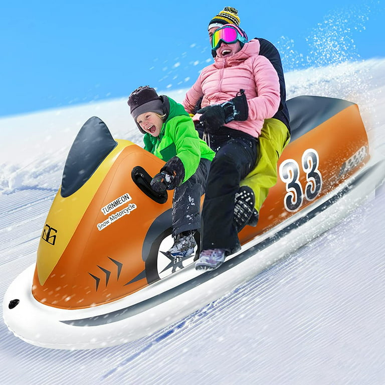 Dropship 80 2-Person Inflatable Snow Sled For Kids And Adults to