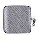 thumbnail image 1 of Riwesomey Cojín de asiento con calefacción plegable para sofá, almohadilla para silla con calefacción eléctrica, 3 ajustes de temperatura Ventana automotriz Gris, 1 of 6