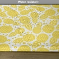 thumbnail image 6 of Ambesonne Modern Place Mats Set of 4, Pineapple Fruit, Standard Size, White and Yellow, 6 of 6