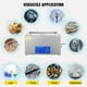 thumbnail image 3 of VEVOR 1.3L 2L 3L 6L 10L 15L 22L 30L Ultrasonic Cleaner Lave-Dishes Portable Washing Machine Diswasher Ultrasound Home Appliances My Lux Decor Round, 3 of 14