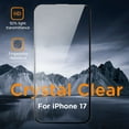 thumbnail image 6 of AICase 2pcs Tempered Glass Full Edge Coverage For iPhone 17 Pro Max iPhone Air 17 Pro, 6 of 16