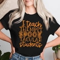 thumbnail image 2 of I Teach the Most Spook-tacular Students Halloween T-Shirt – Teacher Graphic Tee for Women, Spooky Season Classroom Shirt, Fun Halloween School Spirit Apparel, 2 of 3
