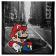 thumbnail image 3 of Playera Super Mario para Niño Juvenil, Manga Corta con Estampado Mario en Tubería Negra Talla 14, 3 of 3