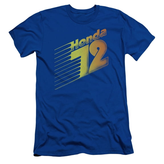Honda Good Ol 72 S/S Adult 30/1 T-Shirt Royal Blue