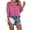 Red, variant on Womens Blouses 3/4 Sleeve T-Shirts Cute Crewneck Business Tees Summer Tops for Womens Clothes Shirts Fashion Loose Tunic Tops