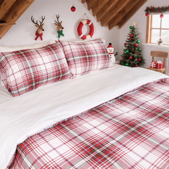 Hitime Luxury Queen Duvet Cover Floral, Soft & Breathable Microfiber 3 Pieces Queen Bedding Sets, Pattern Queen Comfy Duvet Cover, with Zipper Closure, Includes 2 x Pillowcase, 1 x Duvet Cover
