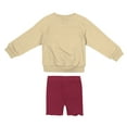 thumbnail image 2 of Girls Toddler Colosseum  Gold/Garnet Florida State Seminoles Beta Fleece Sweatshirt and Shorts Set, 2 of 2