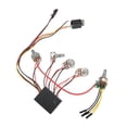 thumbnail image 3 of 3 Way  Wiring Kit, Guitar Bass Wiring Harness Balance Volume Dual Potentiometer  For Electric Musical Instruments, 3 of 8