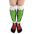 thumbnail image 2 of Women Calf Socks Funny crazy Octopus Chicken Leg Feet Stockings Men Novelty High Socks Gifts, 2 of 8