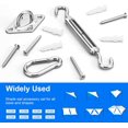 thumbnail image 5 of 1 PC Heavy Duty M6 Kit de Fixation de Voile d'Ombrage, Kit de Fixation de Store en Acier Inoxydable 304 pour Triangle et Carré, Kit d'Accessoires (M6), 5 of 5