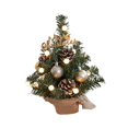 thumbnail image 3 of Abbraccia Artificial Tree ,Christmas Artificial Tree, Miniature Small Xmas Artificial Tree for Home ,Winter,Indoor Craft, 3 of 10