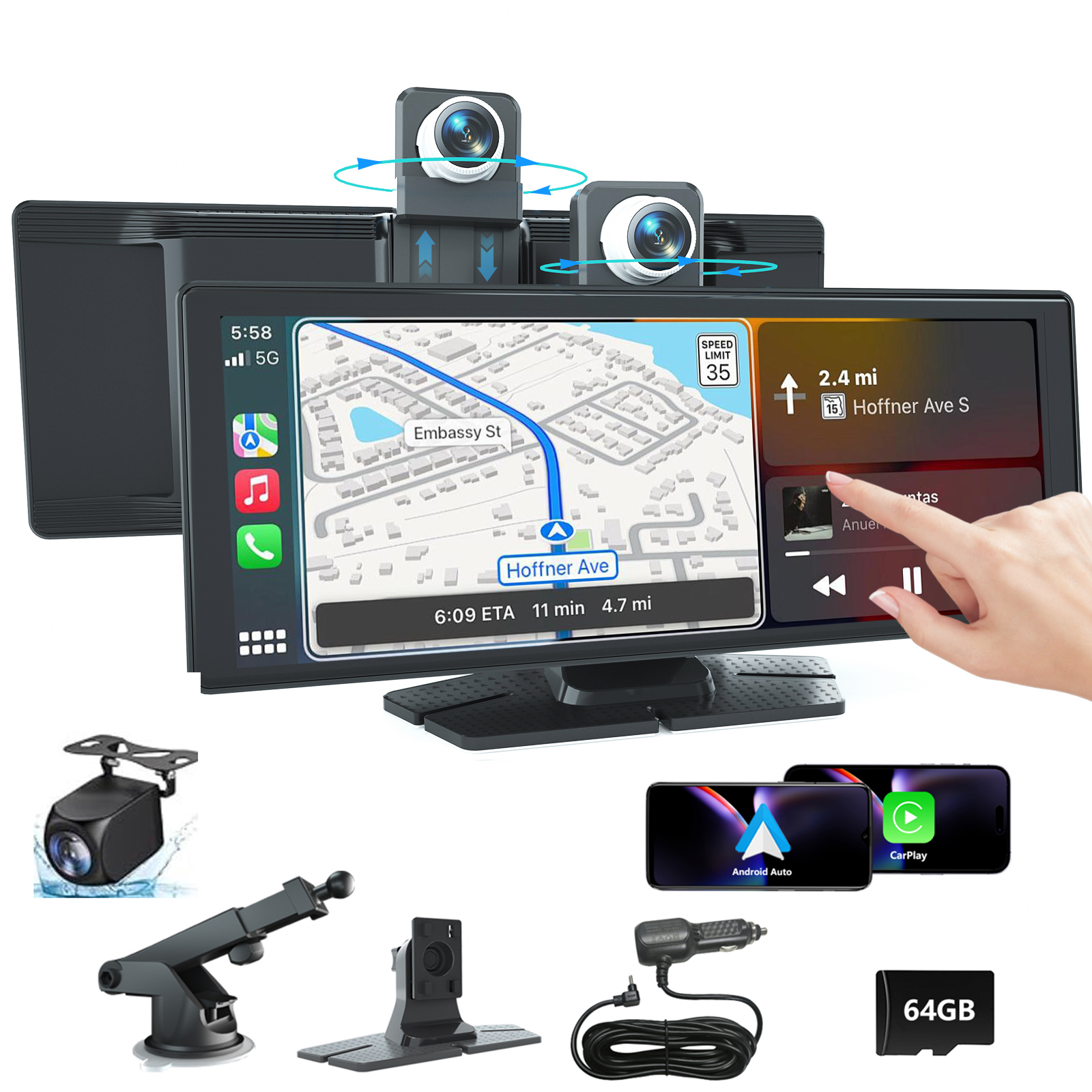 7 Inch Car Stereo Audio 1 Din Universal Car Radio Bhutan