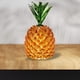 thumbnail image 3 of Adorno de piña de cristal, artesanía, pisapapeles coleccionable, figura, estatua, foto L, 3 of 8