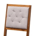 thumbnail image 6 of Baxton Studio Mana Modern Grey and Walnut Brown Wood 7-Piece Dining Set, 6 of 6
