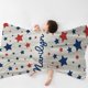 thumbnail image 4 of Independence Day Blanket Party Blanket Flannel Bed Blanket USA Flag Day Themed Sofa Throw Blanket, 4 of 6