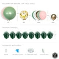 thumbnail image 3 of Sage Green and Pink Balloon Garland Kit Balloon Arch Kit, 3 of 6
