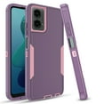 thumbnail image 3 of Innens for Moto G/G Play 5G 2024 6.5inch Shockproof Hybrid Armor Phone Case Cover, Pink, 3 of 14