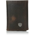 thumbnail image 2 of Ariat Tri-Fold Shield SM Rowdy Mens Wallet, Brown, 2 of 3