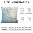 thumbnail image 5 of GOSMITH  Nautical Chart-Cape Cod Bay Throw Pillow,  Multicolor, 5 of 5