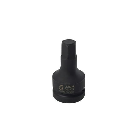 

Sunex 560722 1-Piece 1 in. Drive 22mm Hex Driver Socket