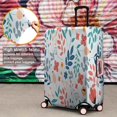 thumbnail image 4 of Pioneer Flower Floral Print Pattern Luggage Cover Fashion Suitcase Cover Baggage Covers Fit 25-28 Inch Luggage (Go Travel), 4 of 5
