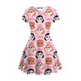 thumbnail image 1 of Disney Turning Red Costume Princess Dress Suit Charm para niñas Cosplay Mei Red Carnival Birthday Party Dress para niñas Costume150 Gao Jinjia LED, 1 of 1