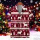 thumbnail image 1 of Blusa y camisa de manga corta con cuello vuelto para hombre Camisa de manga corta con estampado navideño para hombre Tops casuales con cuello vuelto Camisa Blusa Tops para hombre, 1 of 5