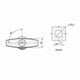 thumbnail image 4 of T-Handle Door Lock Truck Cap Locking with 2 Keys for Most of Truck Cap Toppers Tops, 4 of 5