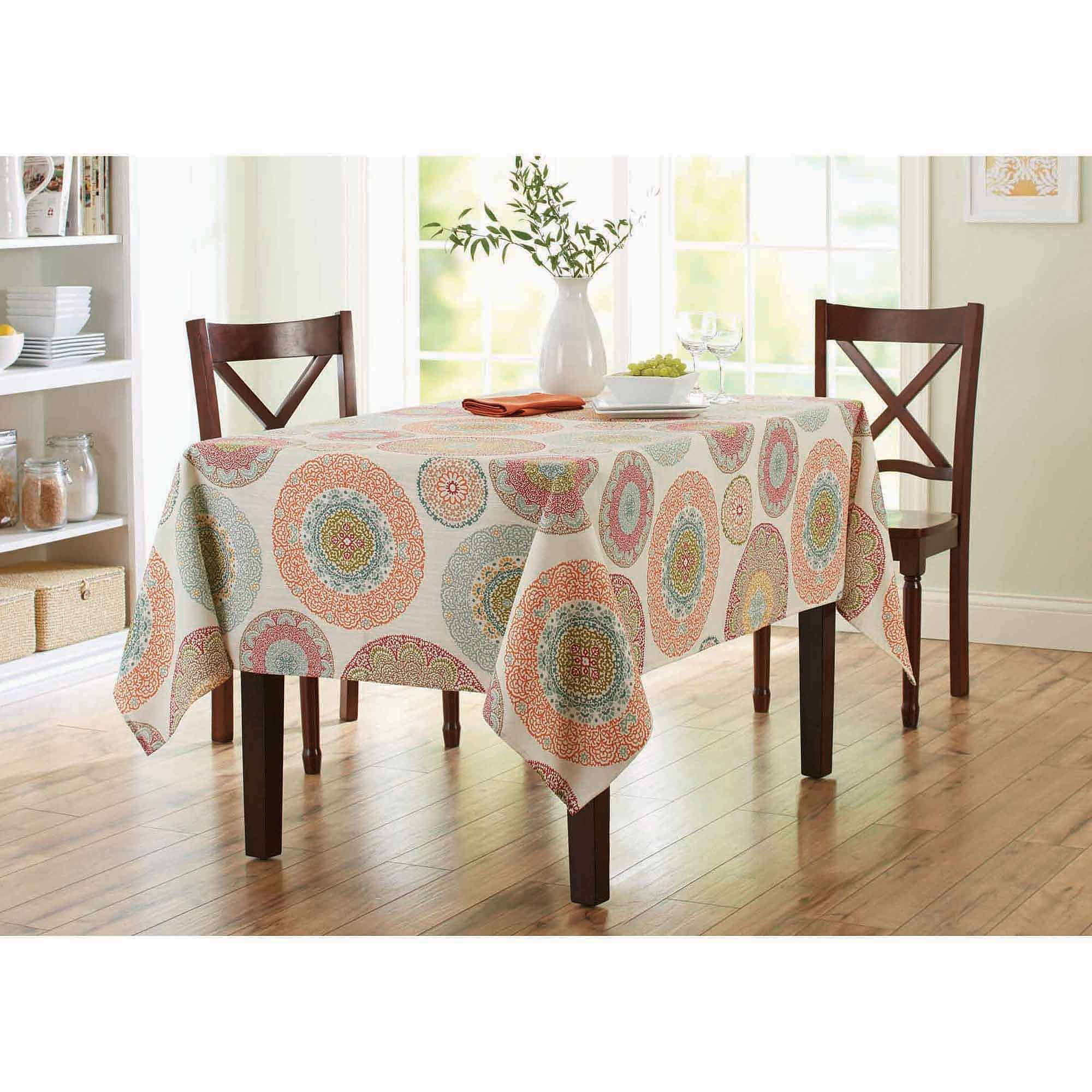 Better Homes Gardens Lace Medallion Tablecloth Walmartcom Walmartcom