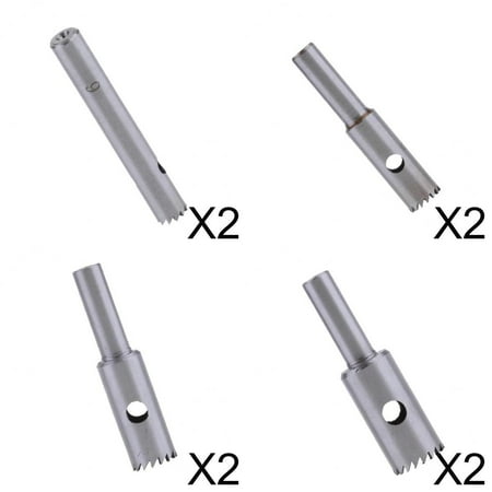 

8x High Speed Steel Carbide Drill Bit Carbide Woodworking Drilling