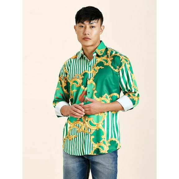 Pushpa 2 Abstract Printed Men's Shirt