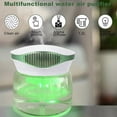 thumbnail image 2 of Water Air Purifier for Home, Humidifier, Essential Oils Aroma Fresher with Night Light for Home, Office, Pink US Plug, 2 of 7