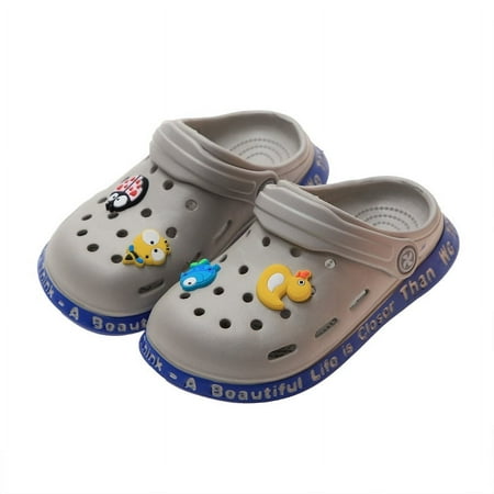 

Kids Clogs Boys Girls Summer Garden Clogs Little Kid Cute Clogs Childrens Classic Lightweight Non-Slip Clogs